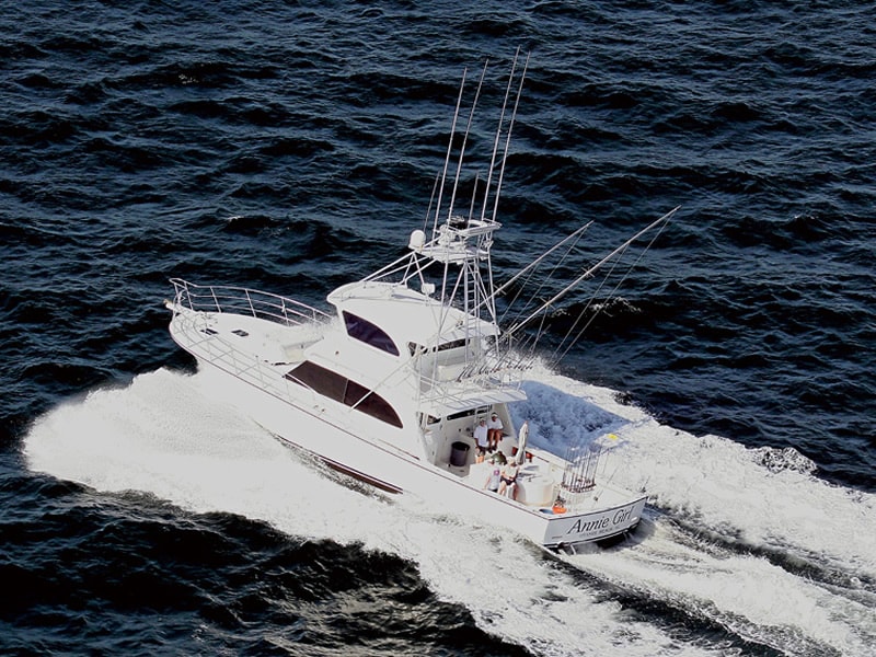 Aerial View Of Annie Girl On The Gulf