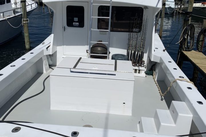 a large ship in the water