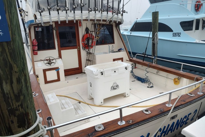 a cake made to look like a boat