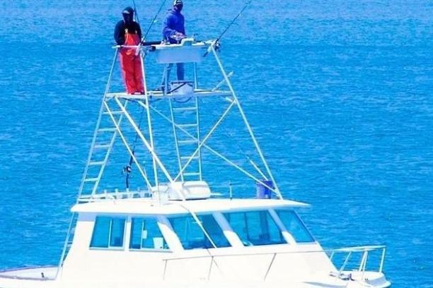 a small boat in a body of water