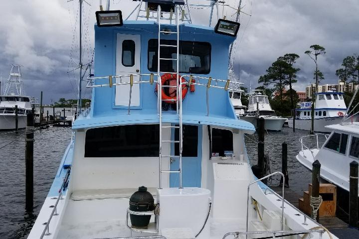 a large ship in the water