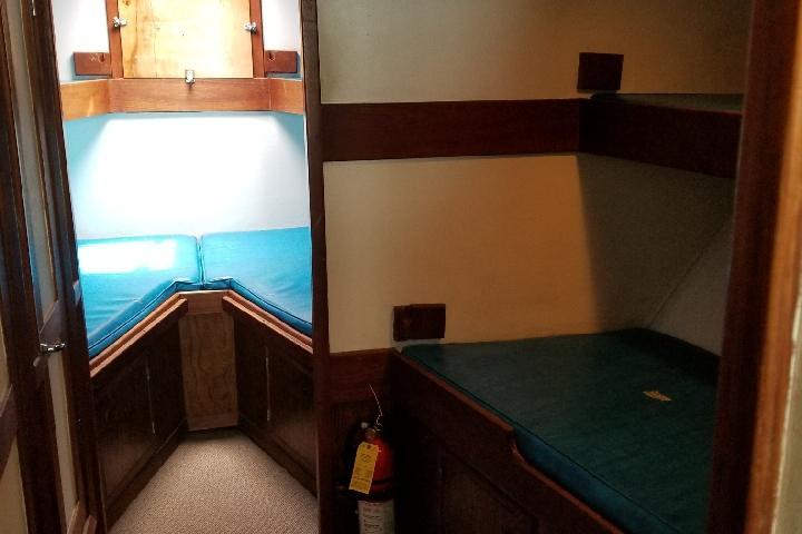 a close up of an empty room