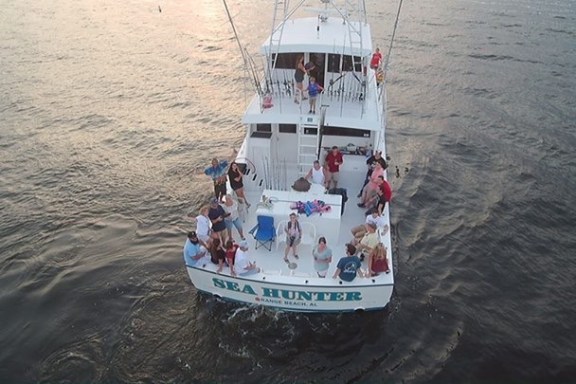 a small boat in a body of water