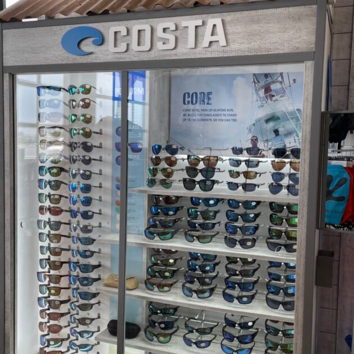 a display in a store