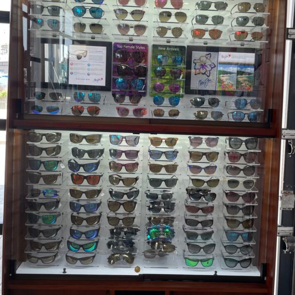 a display in a store